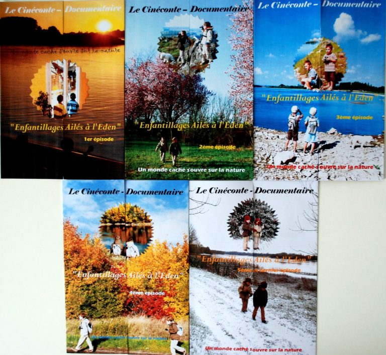 " Enfantillages Ailés à l'Eden" Les 5 épisodes du cinérama présenter en 2023-2024